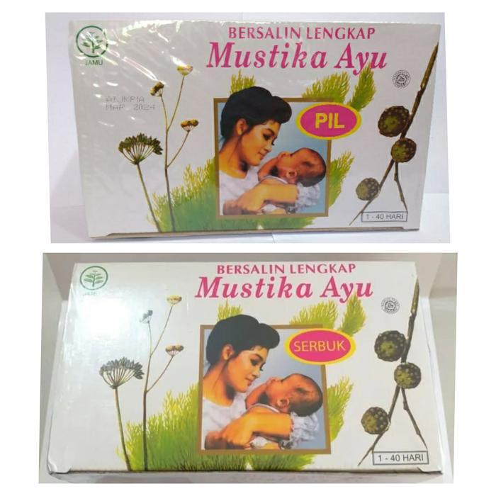 PROMO GUYS Jamu/ Pil Habis Bersalin 40 hari Mustika Ayu Perawatan Ibu Melahirkan air mancur PREMIUM