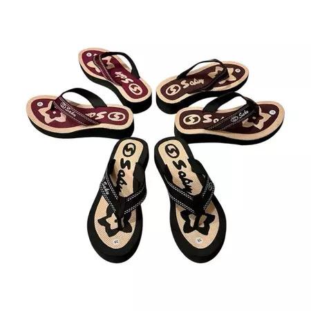 SANDAL SAKY Spon WANITA TEBAL / SANDAL JAPIT TINGGI SAKY /  Jepit Kasual Karet Spon