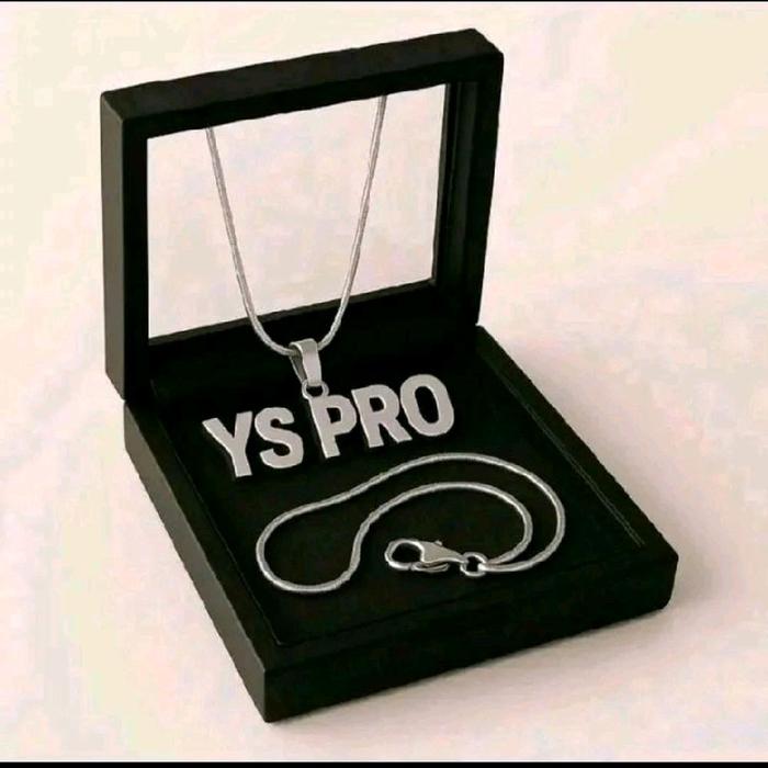 Kalung Liontin dan Anting Putih Model YsProM