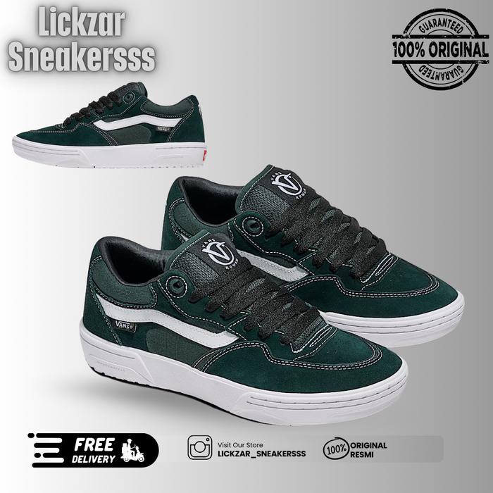 Sepatu Vans Skate Rowan 2 Dark Forest Original Resmi
