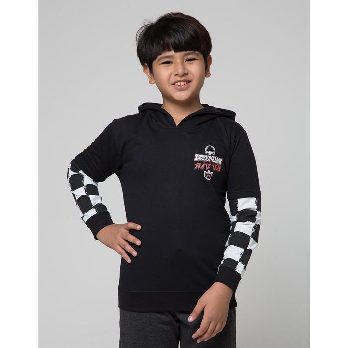 Aero Sweater Hoodie Skate Team Anak Laki-laki 117928129