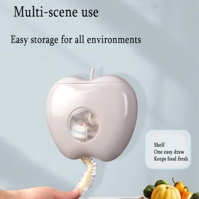 Wall-mounted Disposable Cling Film Cover Cling Bag Organizer
