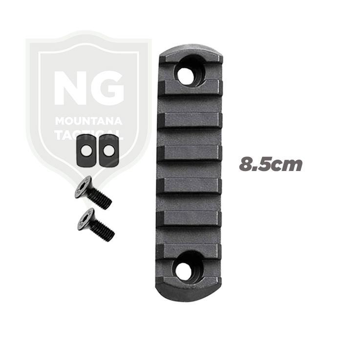 STOK TERBATAS !!!! RAIL PANEL 7 SLOT M-LOK SYSTEM RIS TACTICAL METAL ALUMUNIUM TERJANGKAU