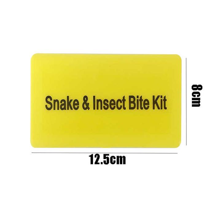Snake & Insect Bite Kit / Venom Extractor Tool Kit / Vakum Pompa Penyedot Racun Bisa Ular