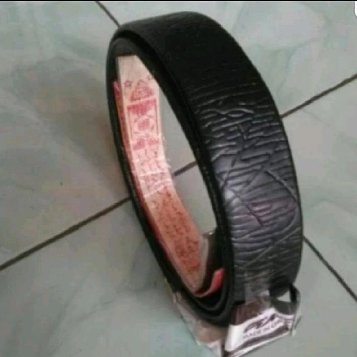 sabuk resleting plus isi kulit rajah