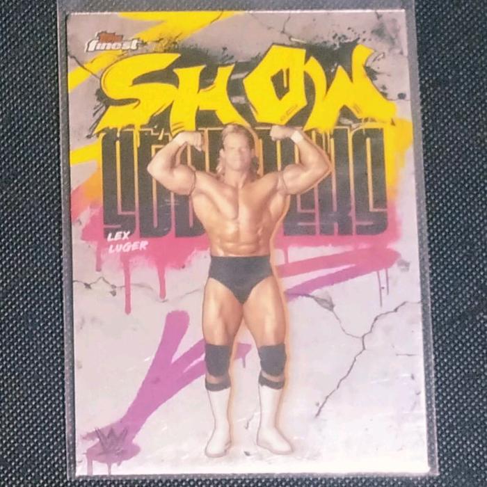 Lex Luger Wrestling Topps Finest