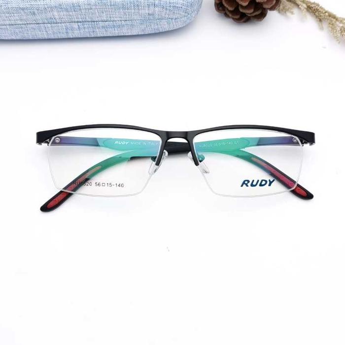 - Frame Kacamata Hitam / Kacamata Fashion RUDY PROJECT 8520 Lensa Anti Radiasi Premium