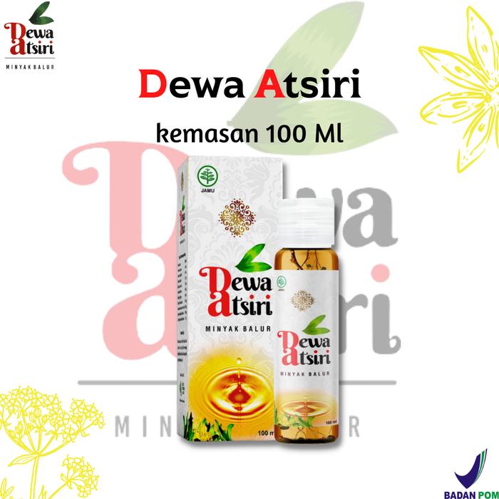 DEWA ATSIRI ORI MINYAK BALUR HERBAL | AROMATERAPI OIL 100 Ml Tubuh Gatal Tubuh Gatal