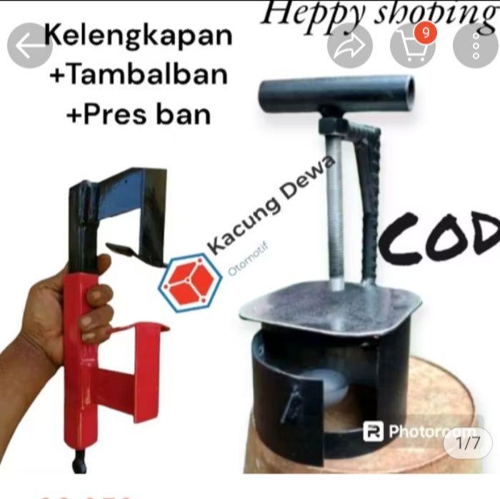paket hemat tambal ban bunus pres ban