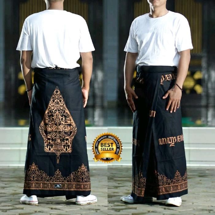 SARUNG MOTIF WAYANG HONOCOROKO || Beli 3 free 1 sarung (motif random)