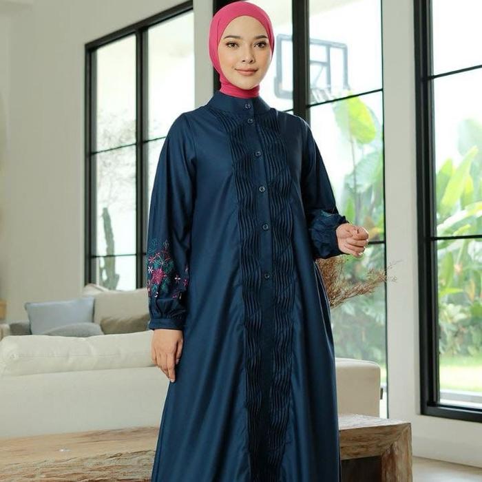 Huda Dress by Aneuku | Gamis Simple | Gamis Cantik | Aneuku | D’Hijab of Mey