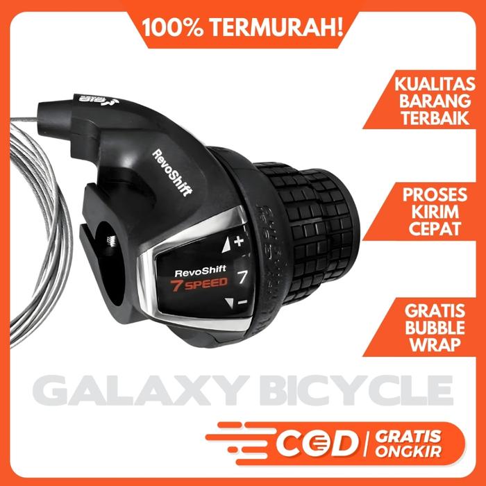 Shifter Sepeda Tourney SL-RS35 7 Speed Operan Sepeda MTB Lipat DLL