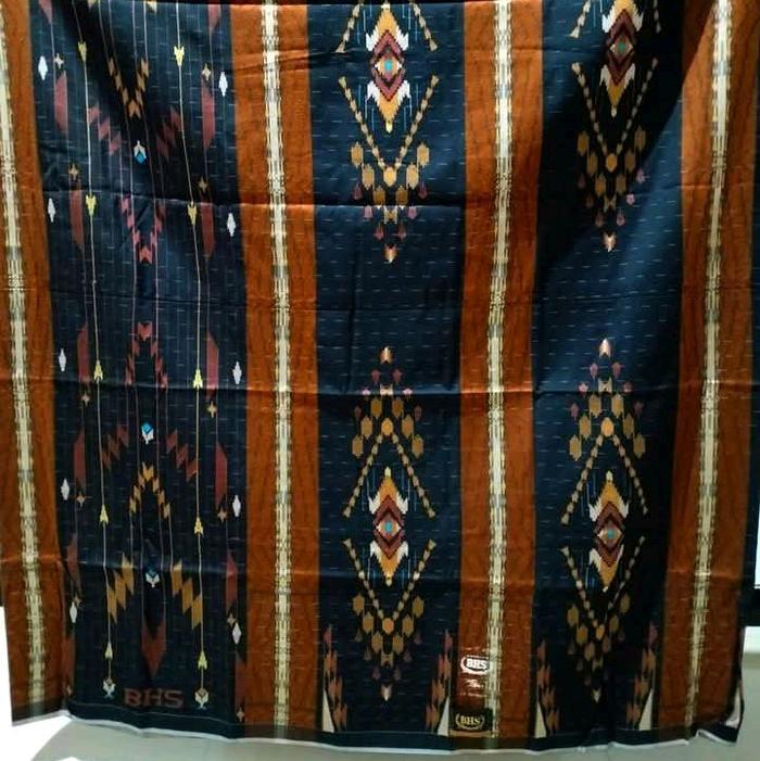 SARUNG BHS SGE GOLD SECOND/ LIKE NEW SUTERA SPUNSILK 210 HITAM LIMITED EDITION