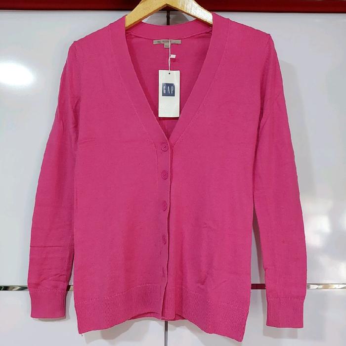 Cardigan Lengan Panjang Pink Fanta / Women Outer / Luaran Wanita Cardi Fashionable Pink Fanta