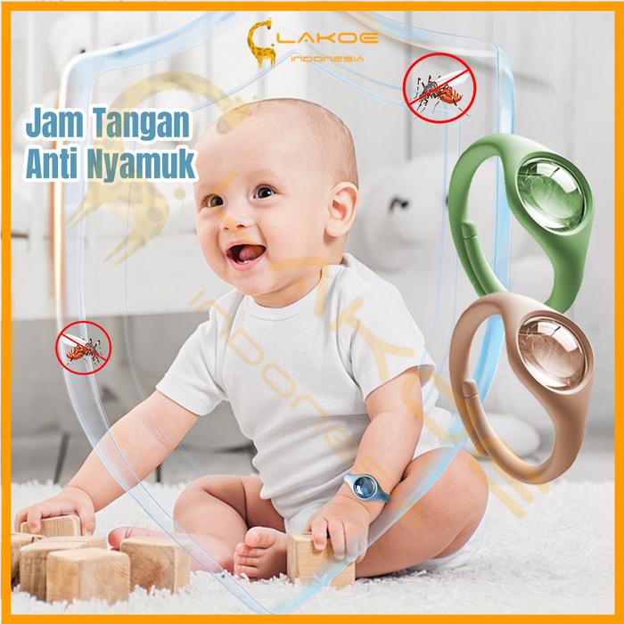 DHA34 - Gelang Anti Nyamuk Jam Tangan Gelang Mosquito Repellent Bracellet Bayi