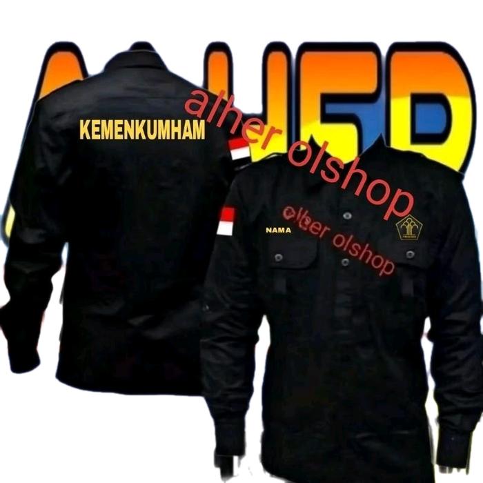 kemeja kemenkumham baju kemenkumham seragam kemenkumham Pdh kemenkumham kemeja kerja kemenkumham baj
