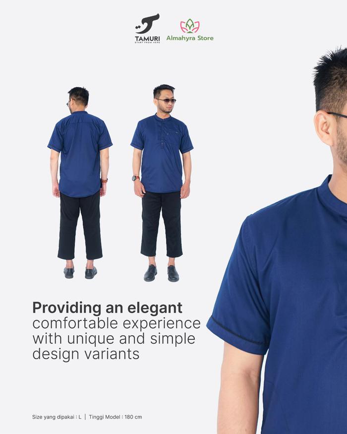 Baju koko ikhwan elegant dan modern brand tamuri