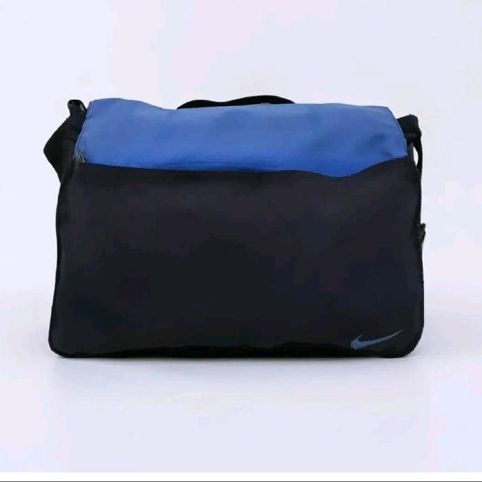 Nike Two Tone Blue & Navy Messenger Bag Original