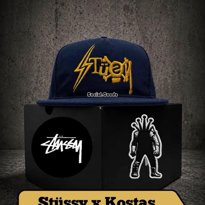 Topi Stussy x Kostas Seremetis not new era goorin bros