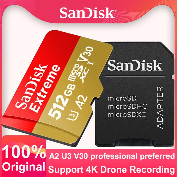 SanDisk microSD Card for Camera GoPro DJI Nintendo Memory Card