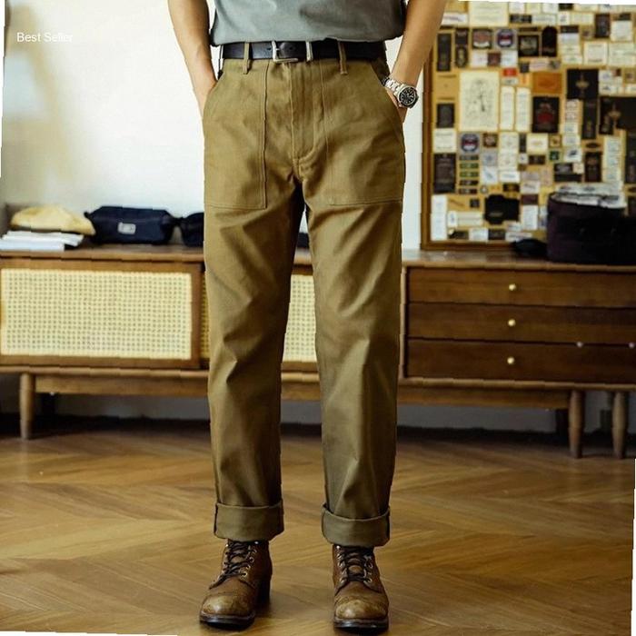 Red Tornado OG-107 Fatigue Pants Men Herringbone Twill Casual | Kekinian