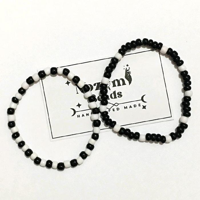 [Nozomi.Beads] Shelly Bracelet Beads by Nozomi - Gelang Manik - Gelang Elastis