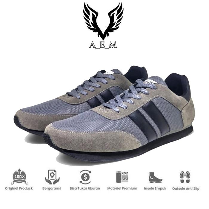 Big Size 39 40 41 42 43 44 45 46 47 48 - Sepatu Pria Sneakers Ukuran Super Jumbo Besar / Sepatu Snea