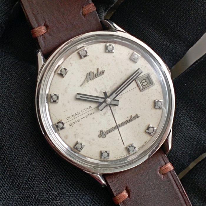 jam tangan mido automatic original second