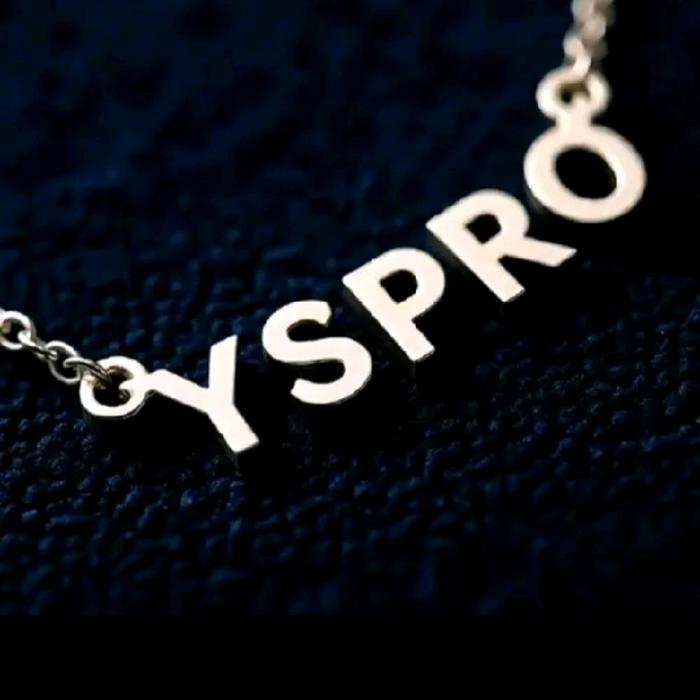 YSPRO Kalung Huruf Elegan dengan Desain Minimalis dan Kualitas Tinggi