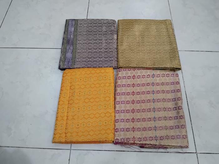 kain songket warna,kain warna untuk bawahan