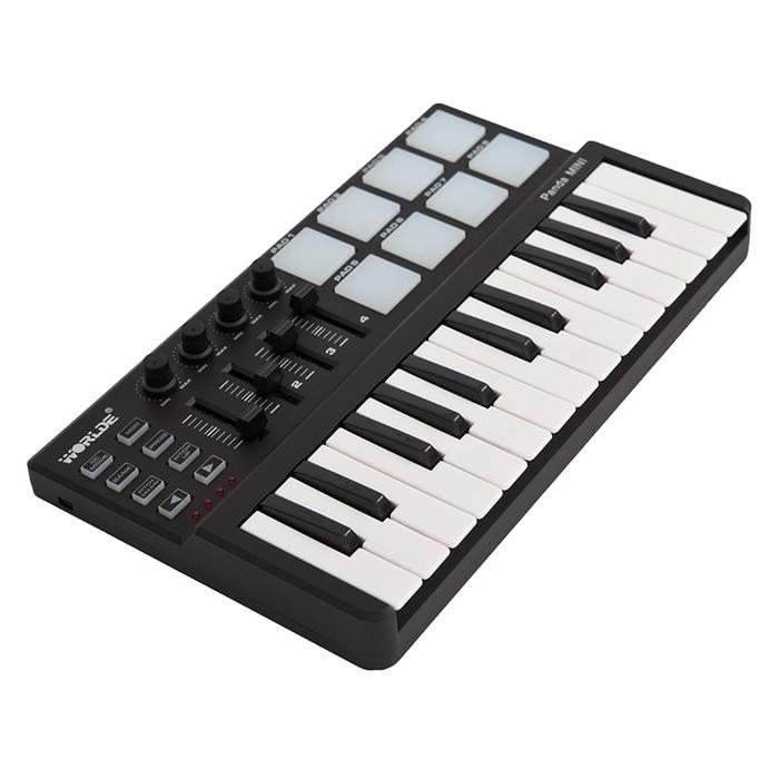 Worlde PANDAMINI MIDI Keyboard MIDI Piano Keyboard Drum Mini 25-Key