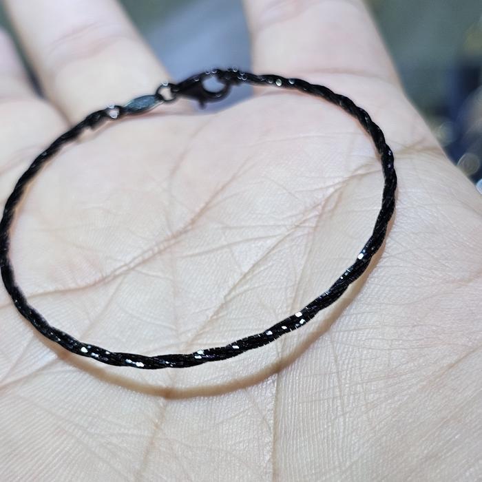 Gelang Coker Emas Hitam Simple