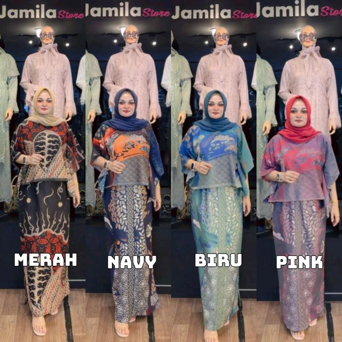Set Batik Dolbi Kaftan Motif