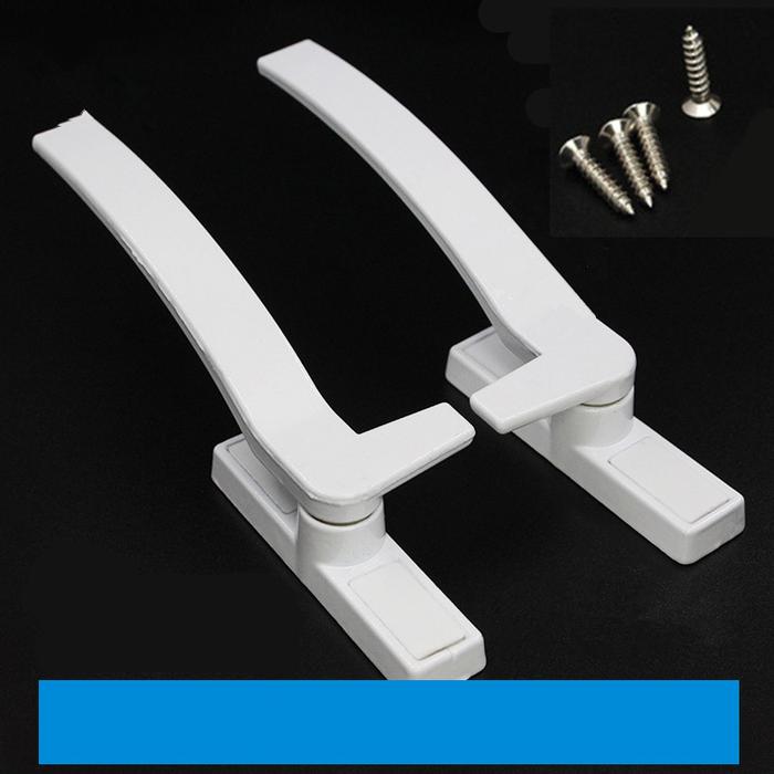 White Replacement UPVC Window Handles Left/ Hand Zinc Alloy Window