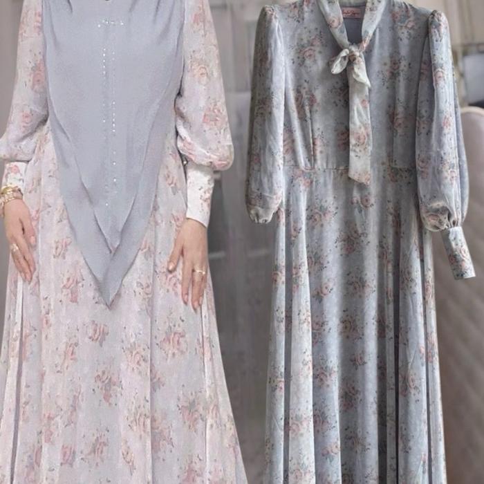 KOLEKSI GAMIS SET KHIMAR KRISTAL FAESTA DAILY SYARI CANTIK BENINGWIDAYATI