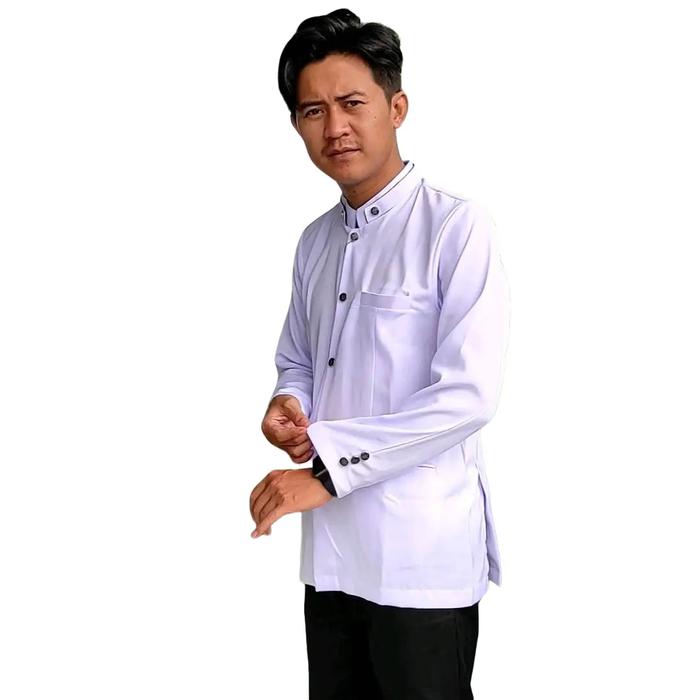 JASKO POLOS JAS KOKO POLOS WARNA HITAM PUTIH MARUN KREM HIJAU BIRU NAVI DONGKER ABU MUDA COKLAT PEMD