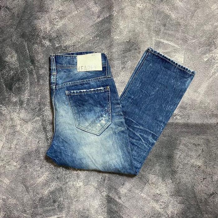 TBJ NEARBY DENIM DISTRESSED