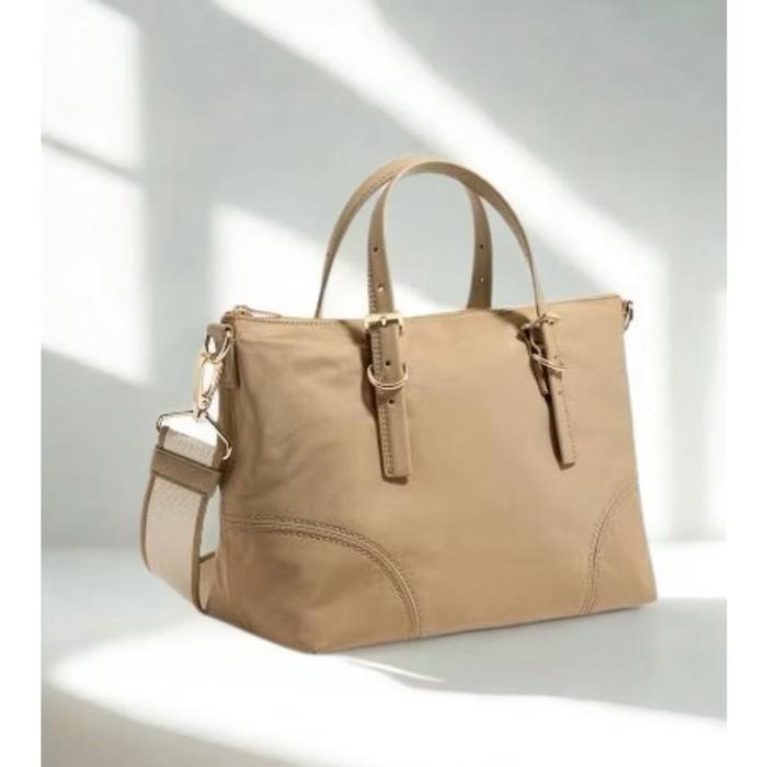 Bimba Y Lola | Tas Tote Wanita Nylon Premium - Handbag Selempang Multifungsi Elegan untuk Kerja, Kul