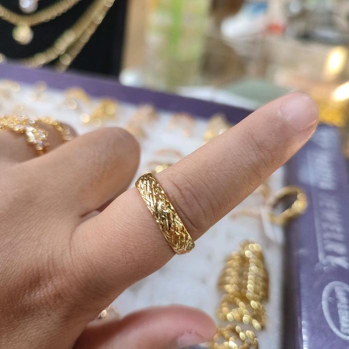 cincin pasir gemoy sumbar perhiasan