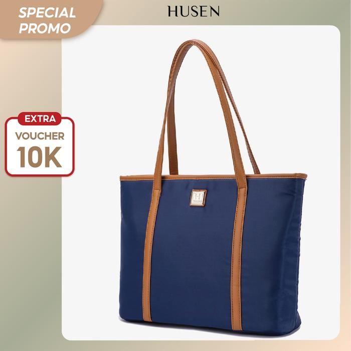HUSEN Totebag Wanita Tas Kuliah Kondangan Shoulder Bag - Ashley Damelia