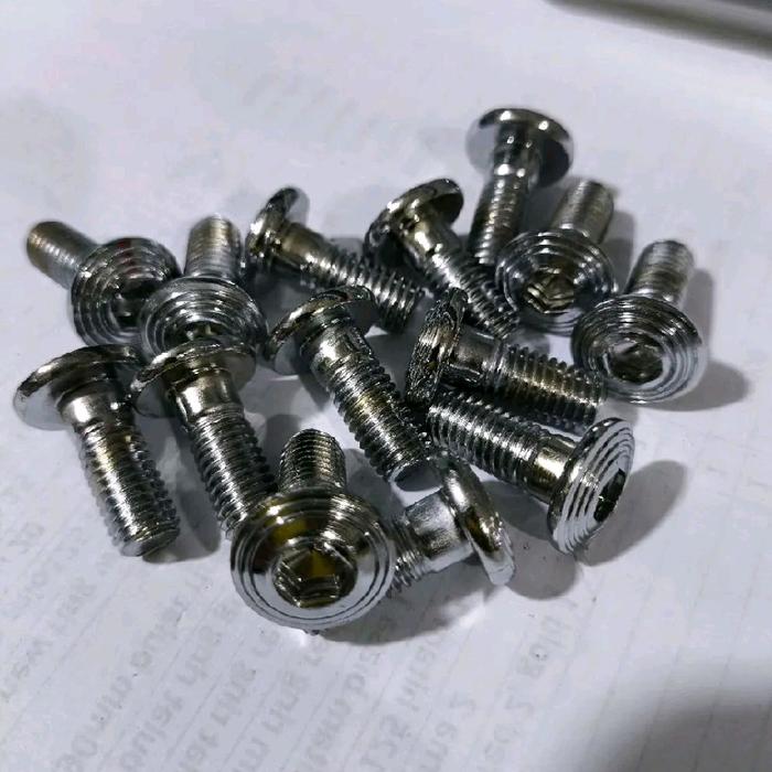 BAUT PIRINGAN CAKRAM UKURAN 12 MOTOR HONDA YAMAHA SUZUKI STEINLIS BAUT CAKRAM UNIVERSAL STENLIES