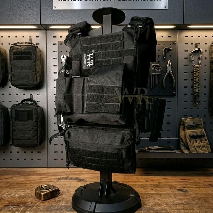 WR Bodyvest Jaguar Cordura D1000 Waterproof Quick Release Hitam Original Bahan Premium Desain Trendy