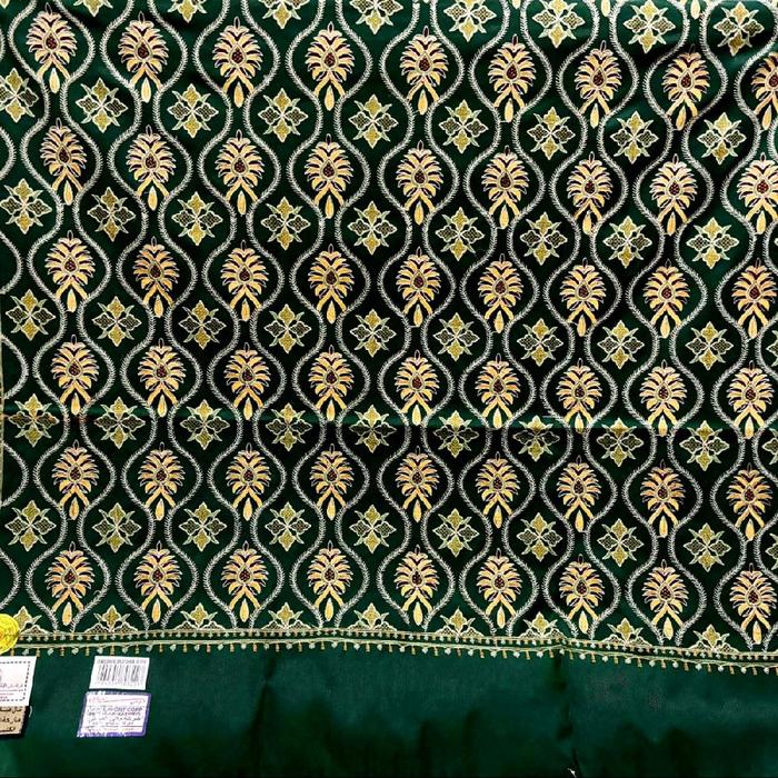 Rida Kashmiri Sulam Motif Akar Original