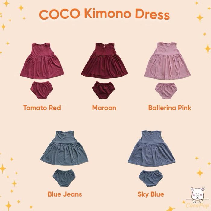 ￼Cocopop Baby Coco Kimono Dress