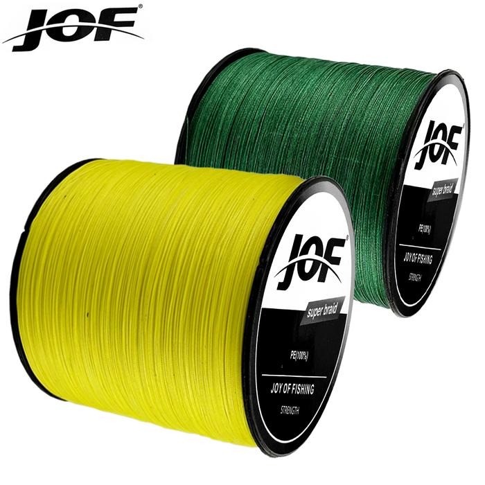 JOF X12 X9 X8 Strands PE Fishing Line Braid Fishing Line 500M