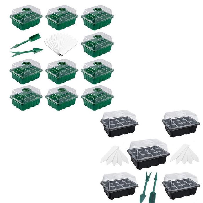 Seed Starter Kit Mini Propagator Station Reusable Plant Starter Kit