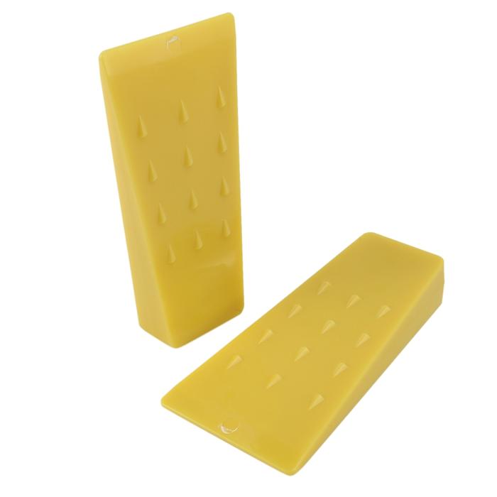 Cutting Plastic Felling Wedges, Chainsaw Wedges, Professional Prevent Trees Squeezing Guide Rods For
