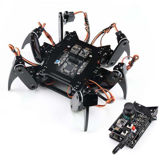 Freenove Hexapod Robot Kit For Arduino, Walking Crawling Twisting, App Remote Control, Servo Stem Pr