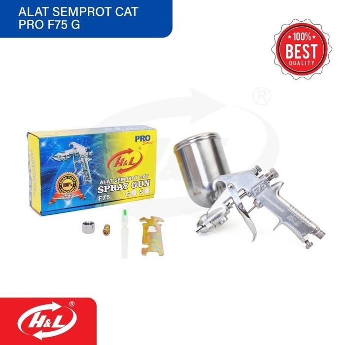 SPRAY GUN ANGIN H&L PRO TABUNG ATAS F75