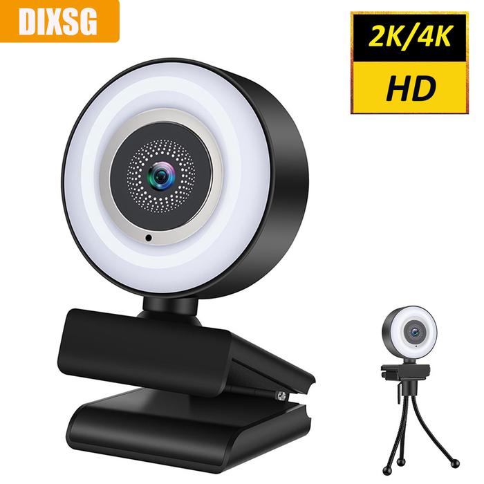 A3 Webcam for PC 2K 4K Web Camera for Computer Laptop USB Mini Web